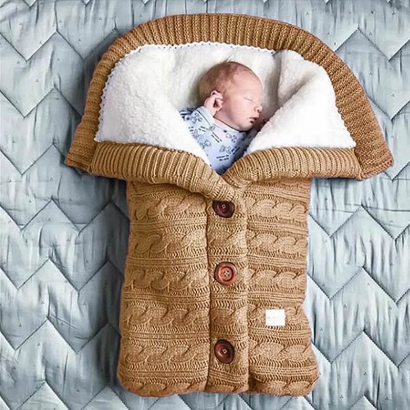 CozyCradle™ – Fleece Baby Sleeping Bag – Soft, Warm & Breathable