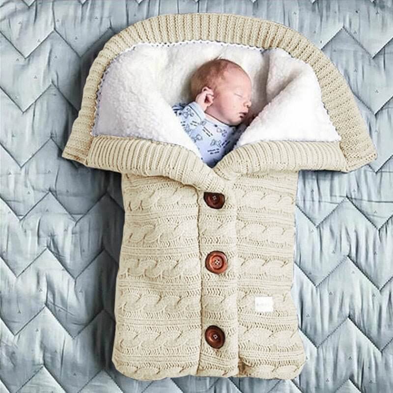 CozyCradle™ – Fleece Baby Sleeping Bag – Soft, Warm & Breathable