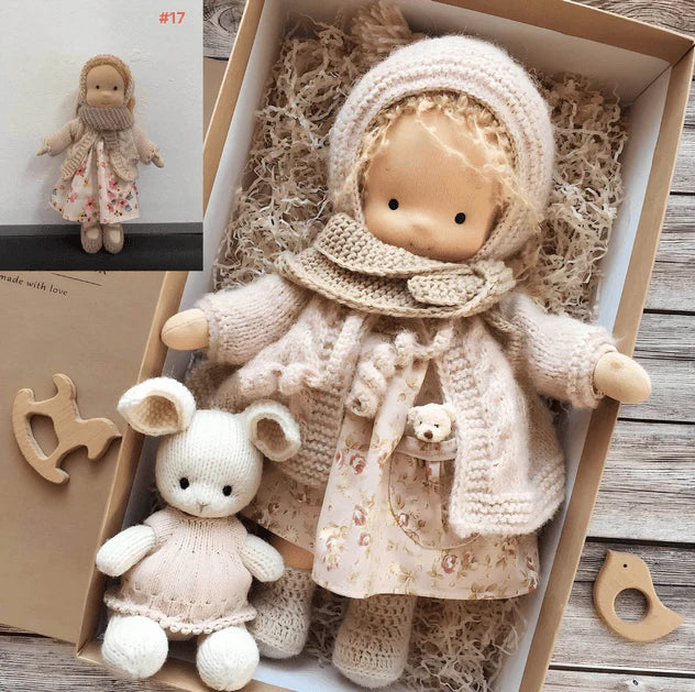SnugWald™ – Handmade Fabric Doll – Imaginative Comfort Companion