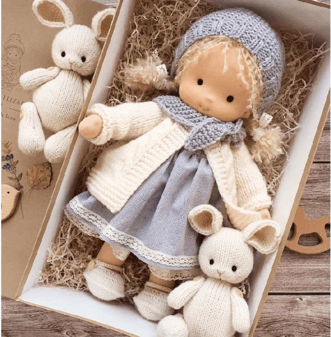 SnugWald™ – Handmade Fabric Doll – Imaginative Comfort Companion