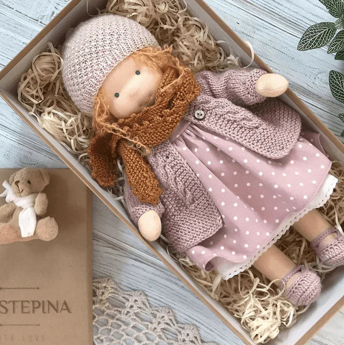 SnugWald™ – Handmade Fabric Doll – Imaginative Comfort Companion