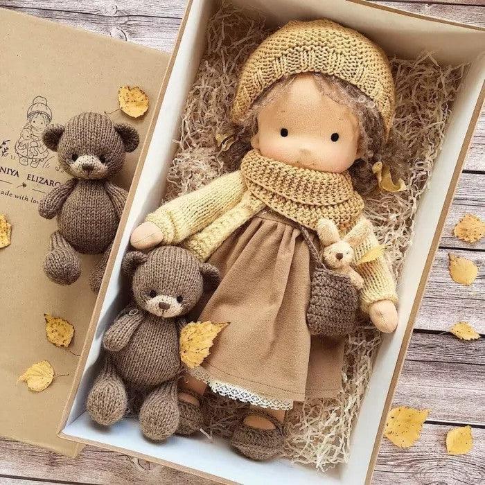 SnugWald™ – Handmade Fabric Doll – Imaginative Comfort Companion