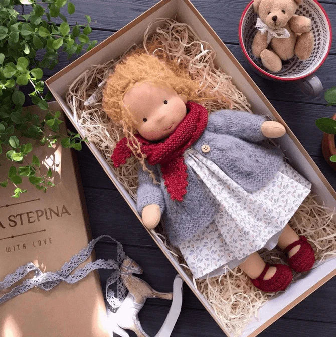 SnugWald™ – Handmade Fabric Doll – Imaginative Comfort Companion