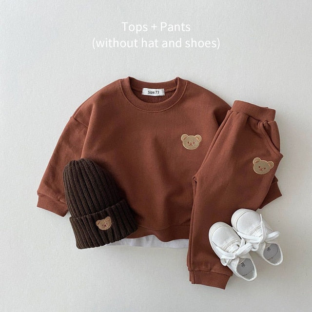 TeddyTrek™ – Ultra-Soft Tracksuit Set – Cosy Everyday Comfort