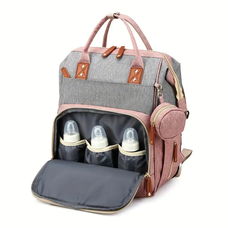 NappyNest™ – 2-in-1 Baby Backpack – Portable Changing Station