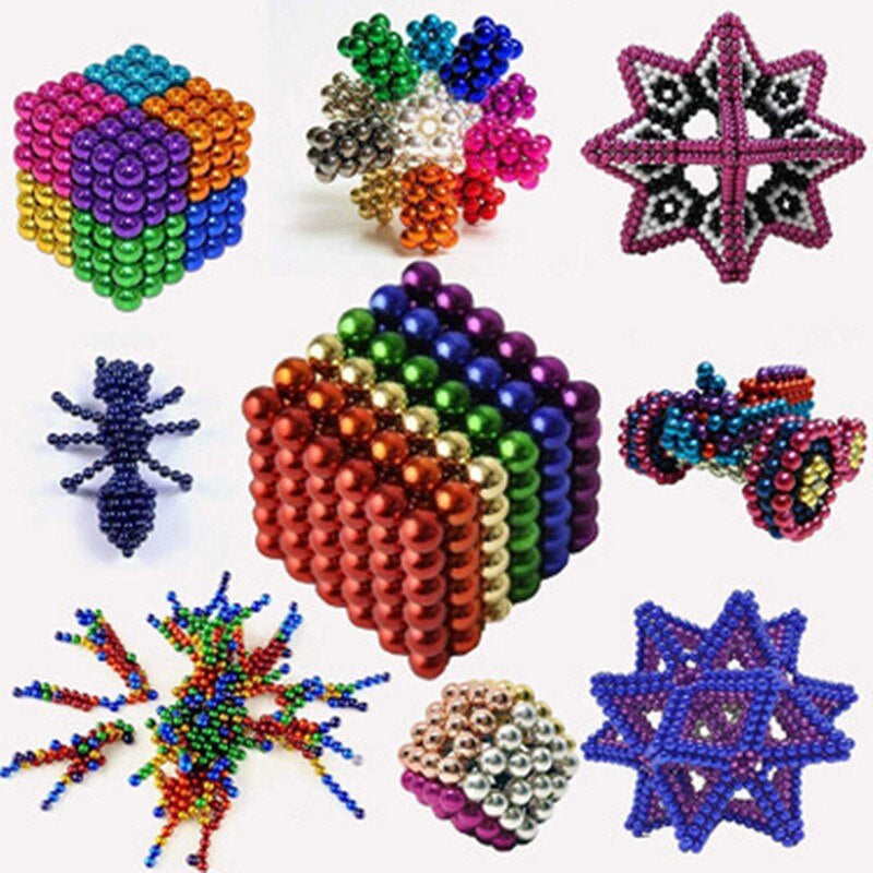 MagnaSphere™ – Magnetic Sculpture Set – Creative Desk Toy