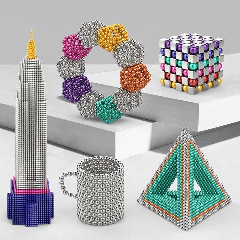 MagnaSphere™ – Magnetic Sculpture Set – Creative Desk Toy