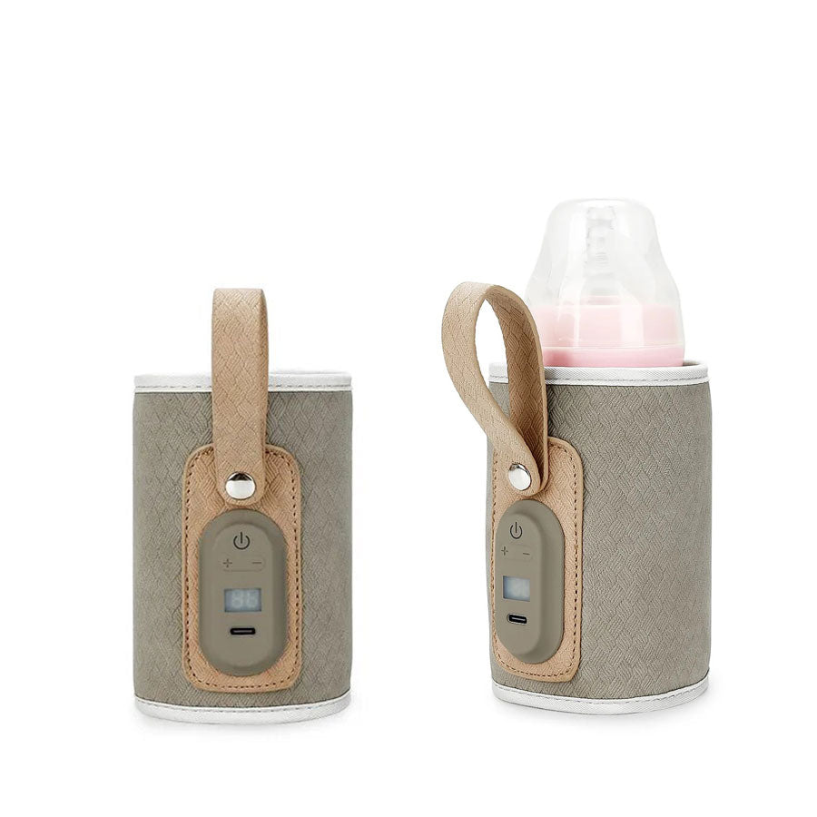 WarmSip™ – Portable USB Bottle Warmer – 7-Setting Temperature Control