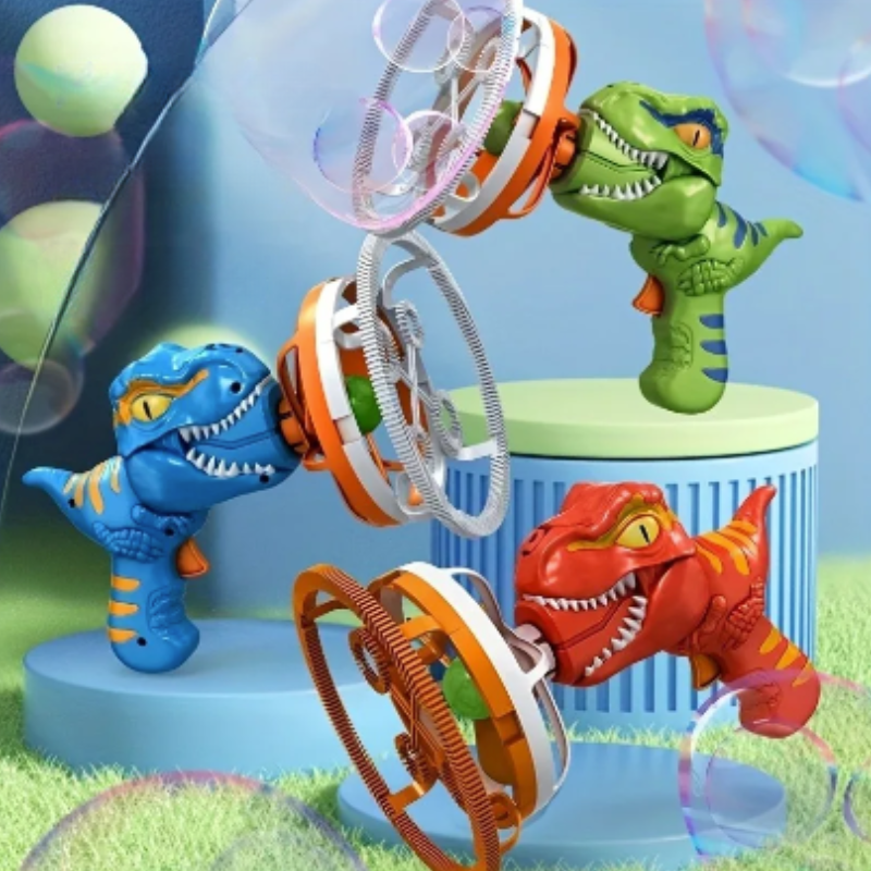 BubbleRex™ – Dinosaur Bubble Blaster – Over 1000 Bubbles Per Minute for Outdoor Fun