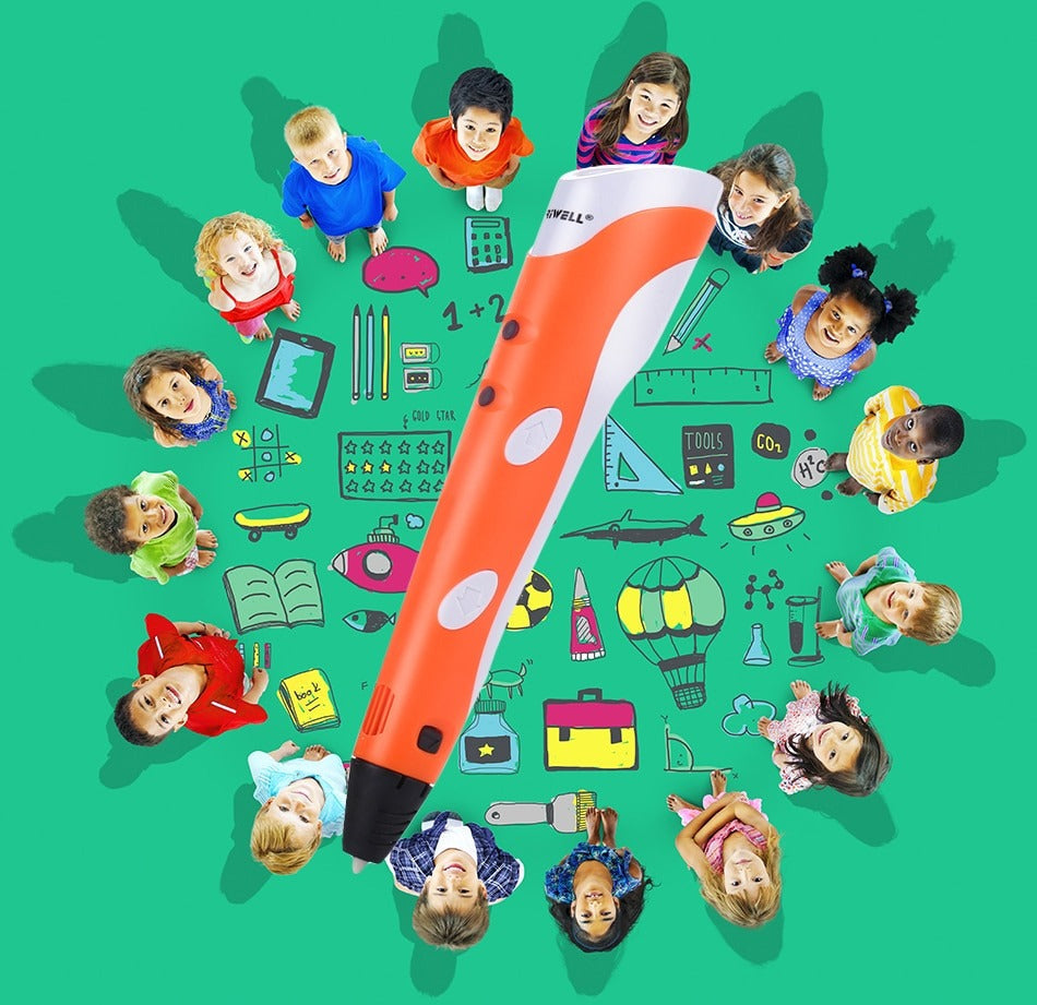 DrawMaster™ – 3D Drawing Pen for Kids – Creative Design Fun