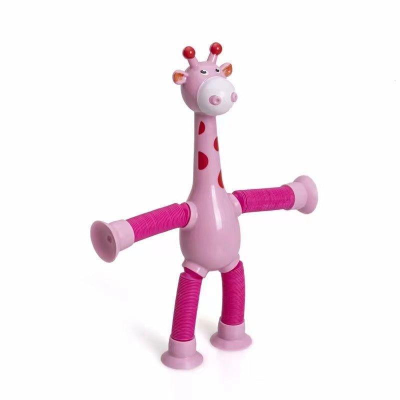 Giraffix™ – Stretchable Suction-Cup Giraffe – Imaginative Animal Toy