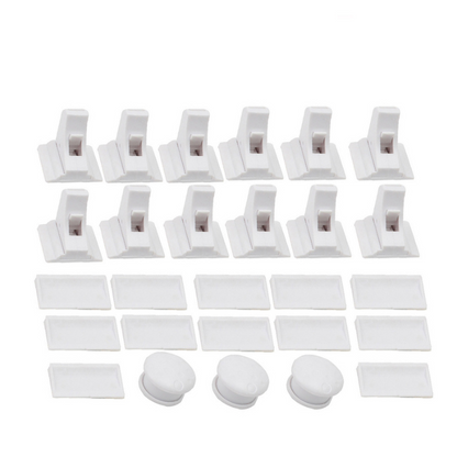CabinetGuard™ – Invisible Magnetic Locks – Stylish Safety for Curious Explorers