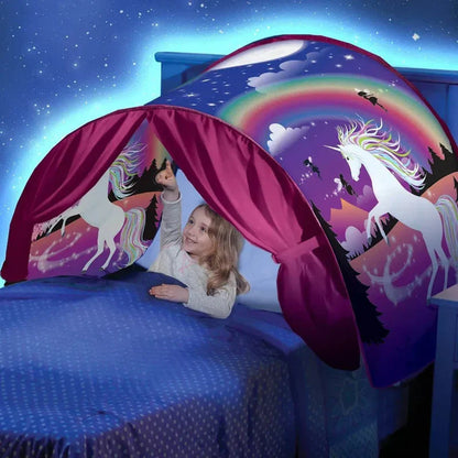 DreamDen™ – Magical Bed Tent – Sleep & Play Sanctuary