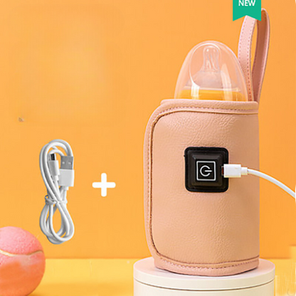 WarmEase™ – USB Baby Bottle Warmer – Fast, Portable Feeding Comfort