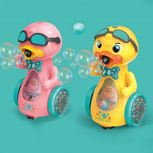 BubblyBeats™ – Light-Up Duck with Music & Bubbles – Sensory Bath Toy