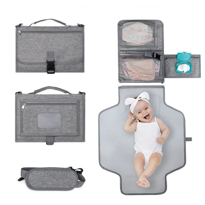 ChangeMate™ – Portable Baby Changing Pad – Travel-Ready Diaper Station