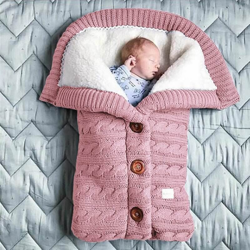 CozyCradle™ – Fleece Baby Sleeping Bag – Soft, Warm & Breathable
