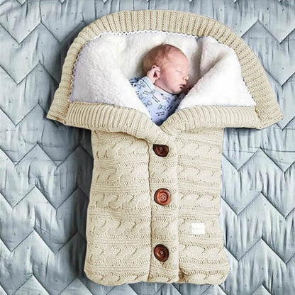 CozyCradle™ – Fleece Baby Sleeping Bag – Soft, Warm & Breathable