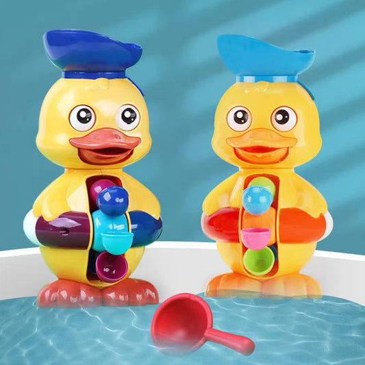 QuackyWheel™ – Interactive Duck Bath Toy – Splash & Learn Fun